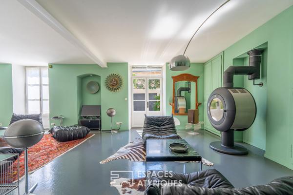 Batisse de caractère rénovée en coeur de village