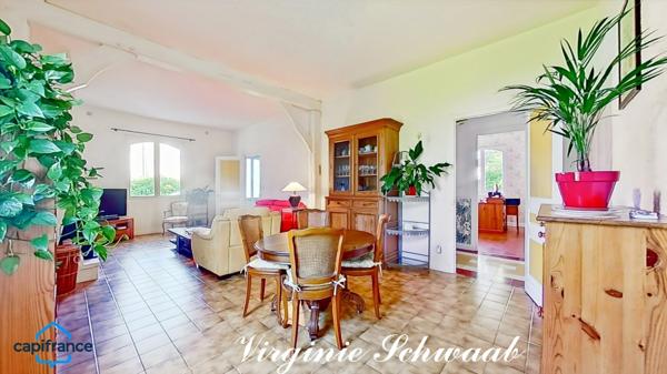 Habas (40) - Maison landaise rénovée – de plain-pied - 4 chambres – Terrain 1 147 m²