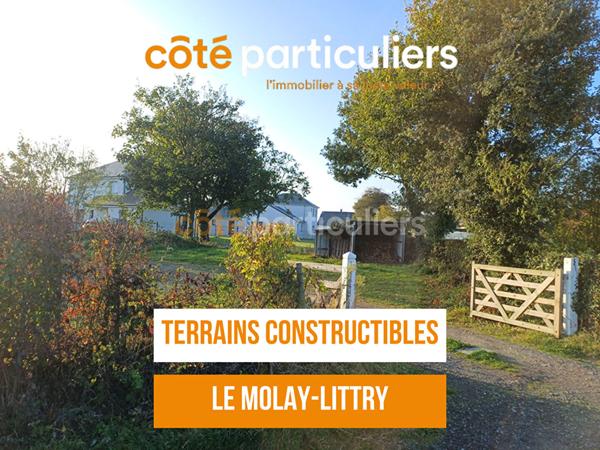 Vente Terrain485 m² - LE MOLAY LITTRY (14330)
