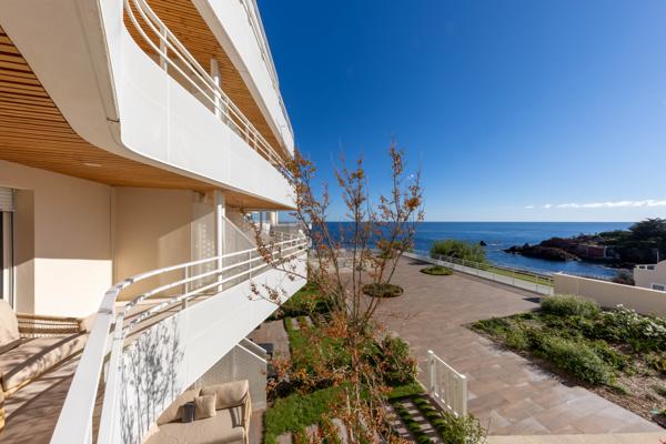  60 M2 avec 36 m2 de terrasse 6 couchages en duplex I Le Trayas-Saint Raphaël