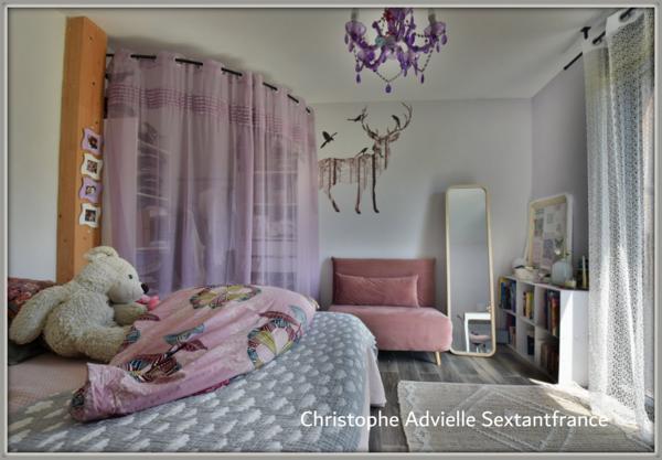 Maison ossature bois RT 2012, plain pied , 4 chambres, terrain de 6177 M2 en fond d'impasse avec belle vue