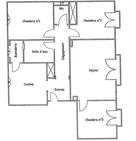 Appartement 4 pièces 81.97 m2
