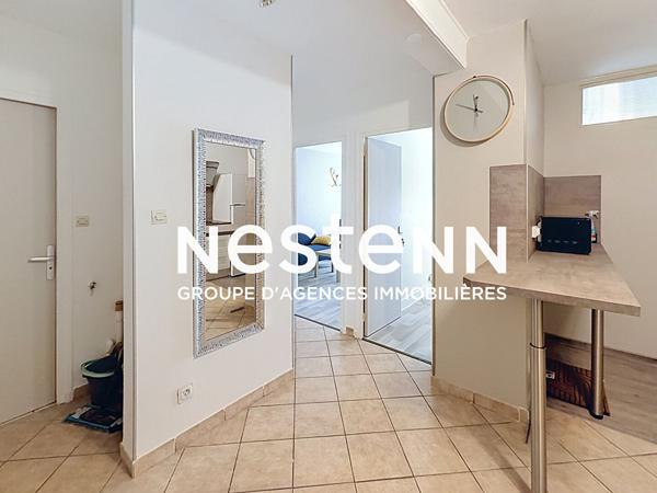 Appartement loué meublé 2 pièces de 46m2 à Bron - Location ou colocation solidaire