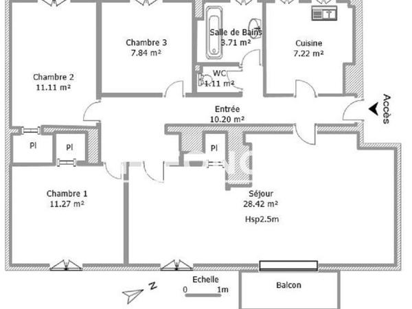 Location Appartement 5 pièces 80.88 m² - RUE FRANCIS POULENC Carcassonne 11000