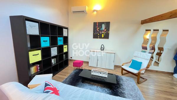 SUPERBE DUPLEX T2 MEUBLE DE 55M² QUARTIER ANATOLE FRANCE