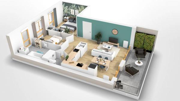 Appartement à louer à Nantes (44100)