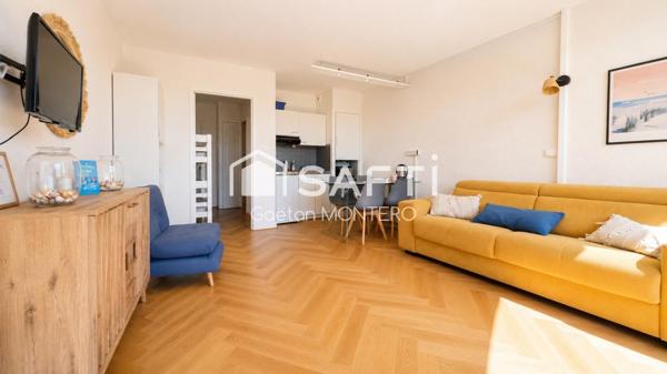 À vendre appartement en première ligne à Biscarrosse Plage