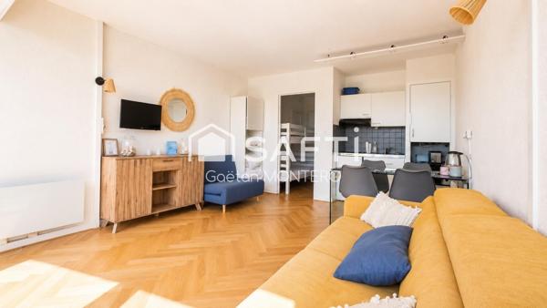 À vendre appartement en première ligne à Biscarrosse Plage