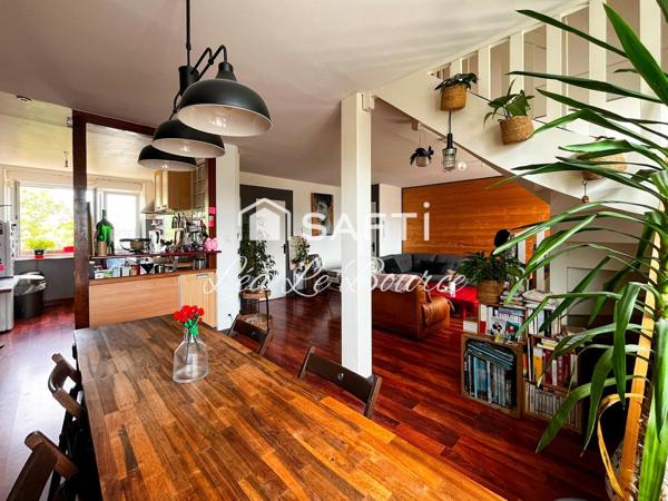EXCLUSIVITÉ – DUPLEX DE CARACTÈRE DE 97 m² – DERNIER ÉTAGE