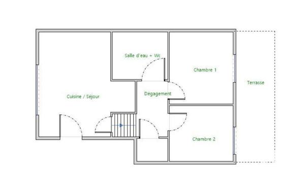 Appartement à vendre 3 pièces 46 m² Fronton