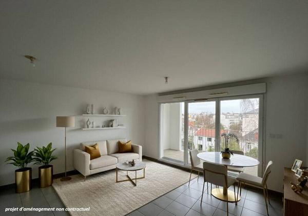 Appartement 3 pièces - 44000 Nantes