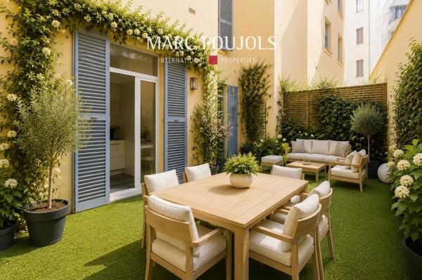 Paris XVI FOCH appartement en rez de jardin