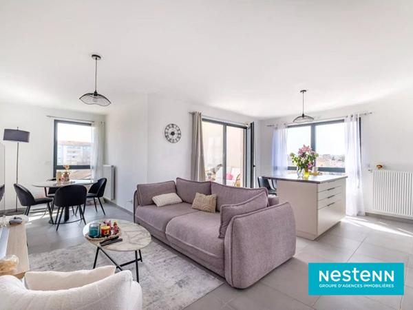 Appartement 4 pièces de 80m² avec stationnement situé sur le secteur de Villeurbanne