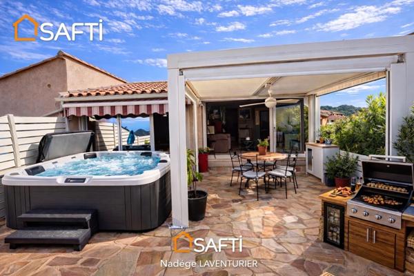 Maison 4 pièces de plain-pied avec vue mer – Cargèse