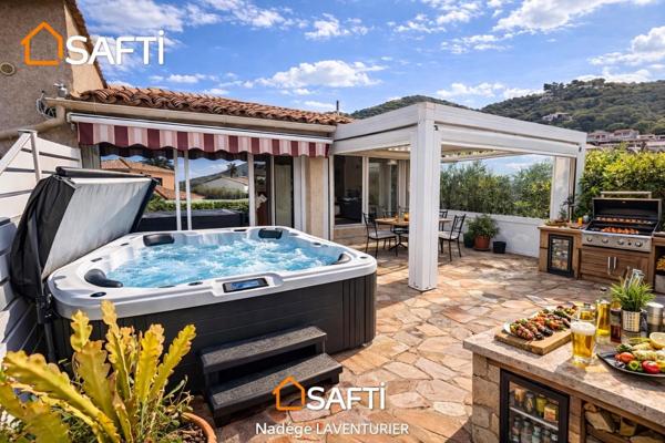 Maison 4 pièces de plain-pied avec vue mer – Cargèse