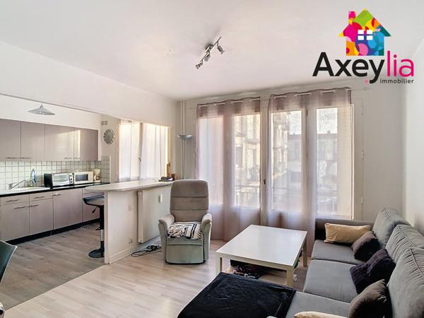 Roanne (42300) A VENDRE - ROANNE - APPARTEMENT 2 PIECES AU 1ER ETAGE