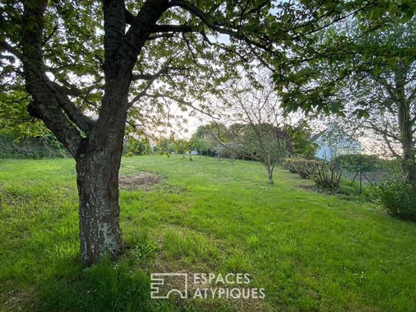 Terrain vue mer surplombant le port de Dahouët