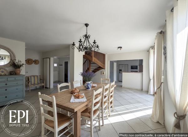 Maison familiale Type 5 – 120 m² habitables sur terrain de 295 m² avec piscine