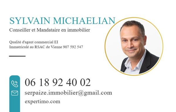 Pont-Évêque (38780) Charmant Appartement T2 à Pont-Évêque, proche du centre avec cave