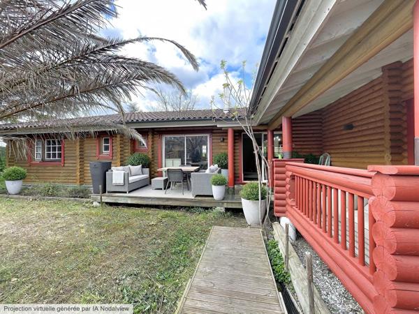 Maison bois 200 m² Gratentour – 3 ch + 1 T2