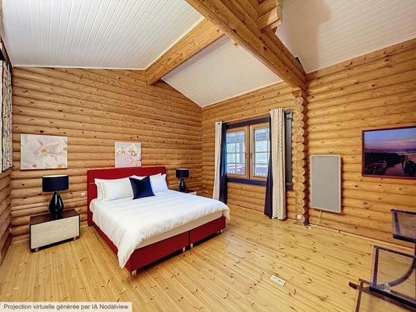 Maison bois 200 m² Gratentour – 3 ch + 1 T2