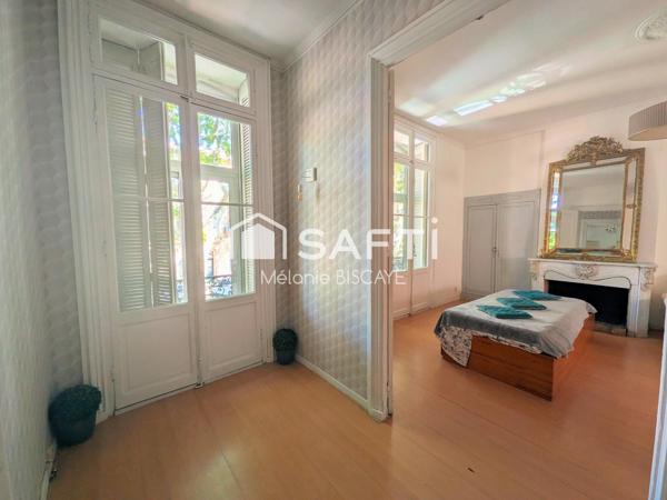 APPARTEMENT HAUSSMANNIEN 93M² VOLUMES D'EXCEPTION & CACHET FOU - NARBONNE CENTRE