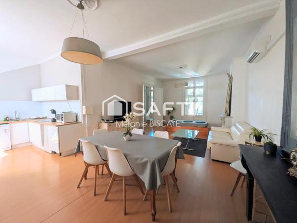 APPARTEMENT HAUSSMANNIEN 93M² VOLUMES D'EXCEPTION & CACHET FOU - NARBONNE CENTRE
