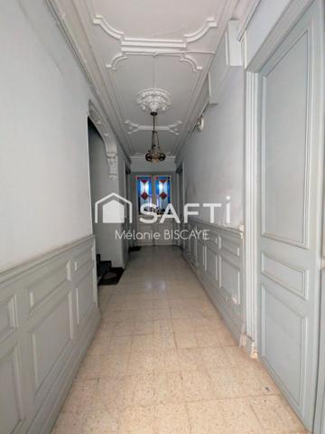 APPARTEMENT HAUSSMANNIEN 93M² VOLUMES D'EXCEPTION & CACHET FOU - NARBONNE CENTRE