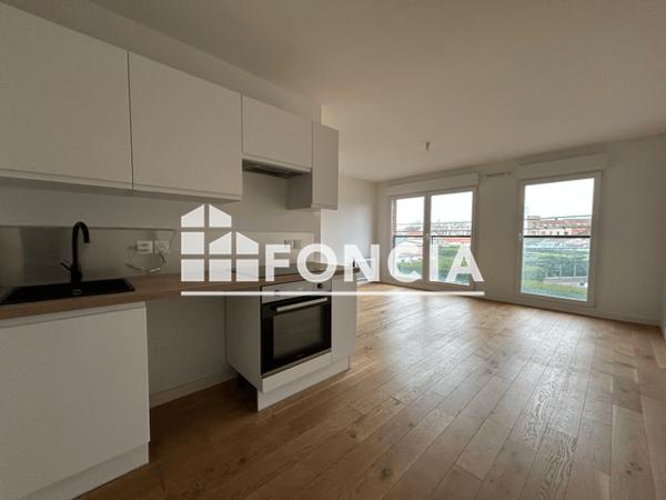 Location Appartement 2 pièces 42.7 m² - RESIDENCE LUMINESENS 3 - 62 RUE DE LONDRES PORTE A21 Lens 62300