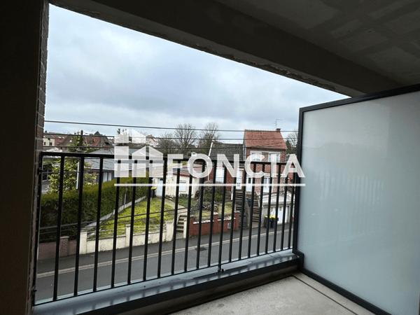 Location Appartement 2 pièces 42.7 m² - RESIDENCE LUMINESENS 3 - 62 RUE DE LONDRES PORTE A21 Lens 62300