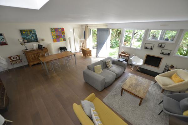 49100 ANGERS MAISON D'ARCHITECTE - 3CH - JARDIN - QUARTIER SAINT ANTOINE