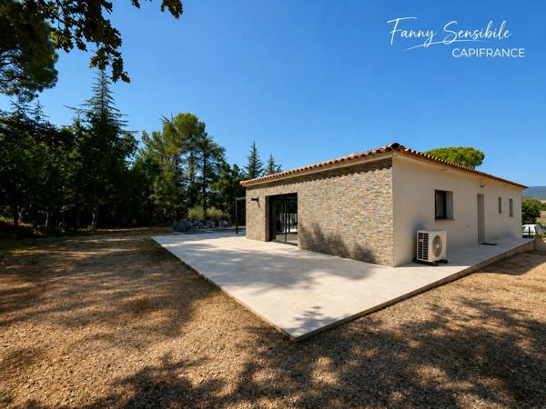 MAISON CONTEMPORAINE 140 M² – 4 CHAMBRES – PISCINE – TERRAIN 2 000 M² – GRAND GARAGE