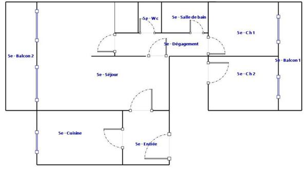 Grand 3 pièces lumineux 72.17m² avec balcon 1790€ CC - RER A -St Maur Créteil