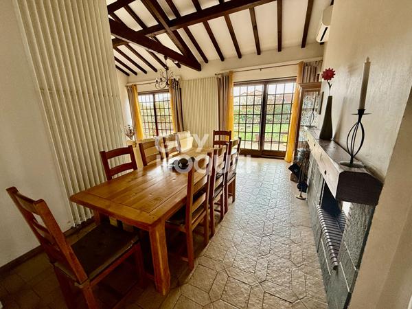 GERZAT - MAISON PLAIN PIED 109 M², T5, DOUBLE GARAGE ET JARDIN