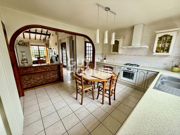 GERZAT - MAISON PLAIN PIED 109 M², T5, DOUBLE GARAGE ET JARDIN