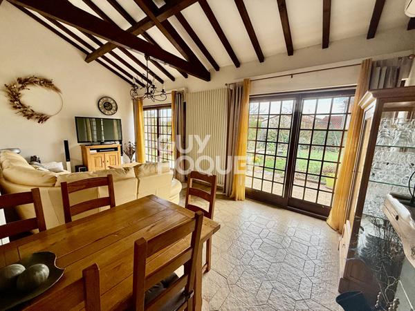 GERZAT - MAISON PLAIN PIED 109 M², T5, DOUBLE GARAGE ET JARDIN