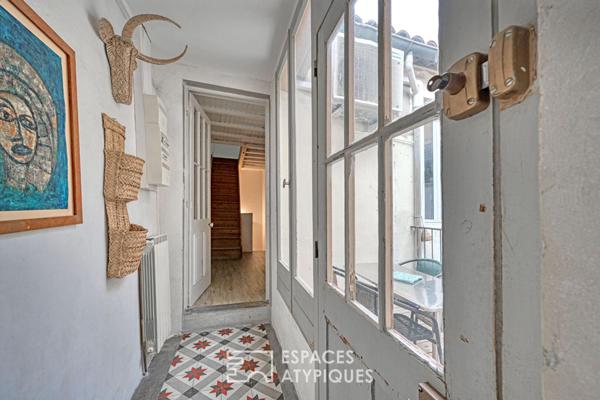 Maison de ville artistique et bohème – Centre Ville
