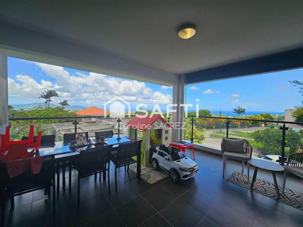 Appartement de standing, dernier étage, quartier Didier – Fort-de-France