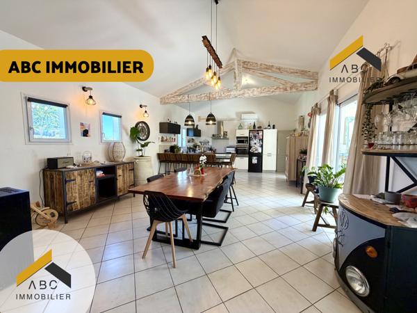 Uchaux (84100) Uchaux - Maison récente de 4 chambres avec grand garage