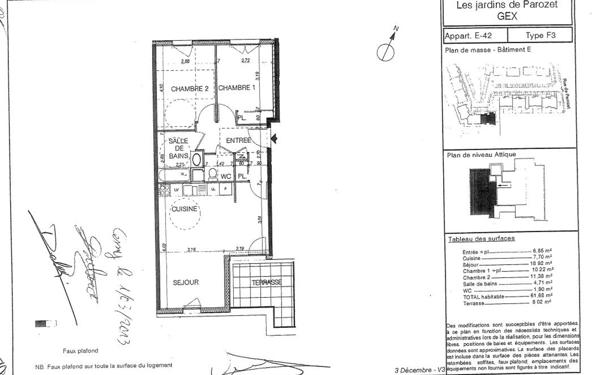 Appartement à louer