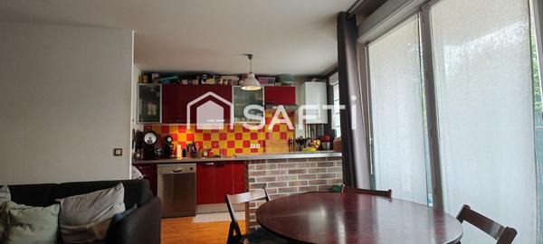 Appartement de 60m2, 3 pièces, 2 chambres