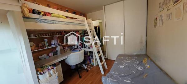 Appartement de 60m2, 3 pièces, 2 chambres