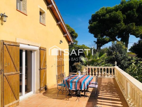 Ensuès Côte Bleue secteur calme et champêtre : jolie maison T4 entre mer et village