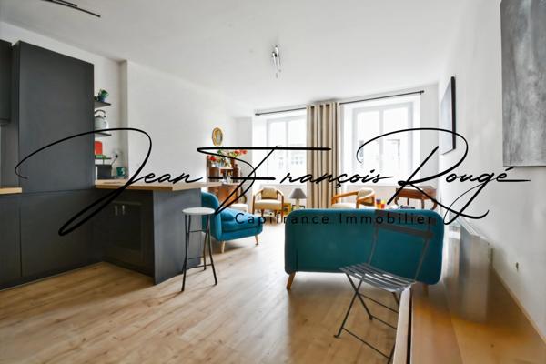 Centre de Granville, appartement T2 de 41 m² refait à neuf