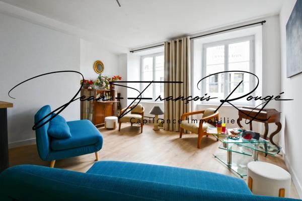 Centre de Granville, appartement T2 de 41 m² refait à neuf