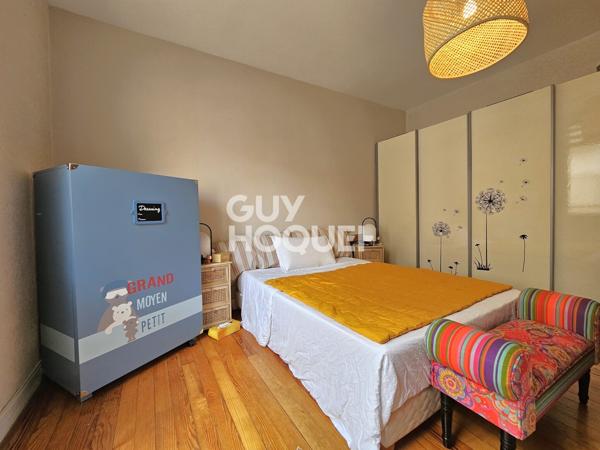 PAU 64000: centre ville T3 loué avec garage et cave