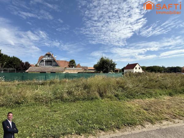 Superbe terrain constructible de 2,80 ares hors lotissement !