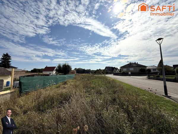 Superbe terrain constructible de 2,80 ares hors lotissement !