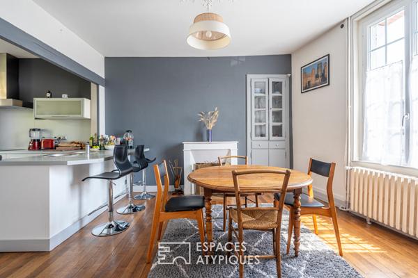Maison fin XIXe avec jardin arboré proche des bords de Loire