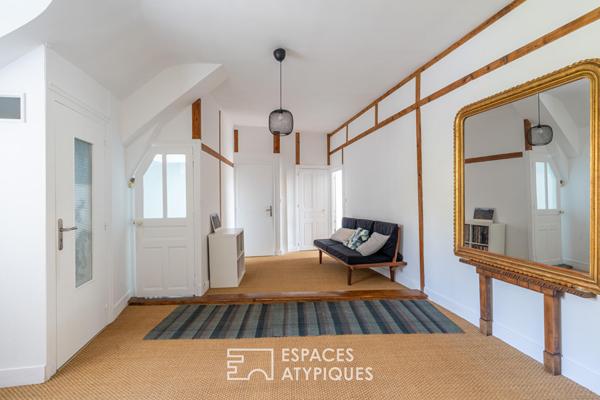 Maison fin XIXe avec jardin arboré proche des bords de Loire